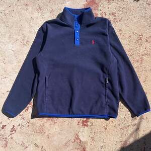 Polo Ralph Lauren Men's Performance Brushed Fleece 1/4 Snap Pullover Jacket Navy